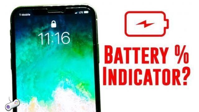 Como mostrar a porcentagem da bateria no iPhone