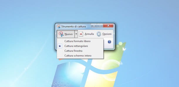 Cómo hacer una captura de pantalla de Windows 7