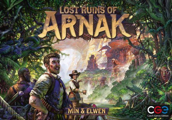 Lost Ruins of Arnak - Visualização após o teste em Spiel.Digital 2020