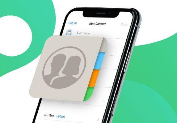 Transfer contacts from iPhone to iPhone