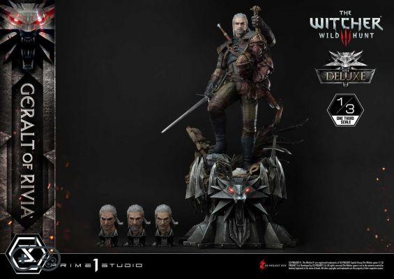 The Witcher: unveiled a new giant collectible statue of Geralt