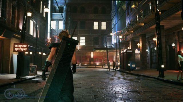 Final Fantasy VII Remake - Visualização, trem para Midgar, ida e volta