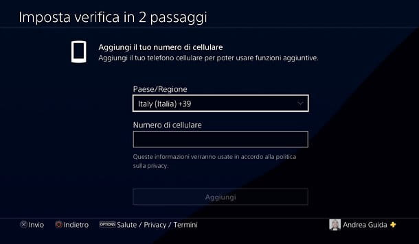 How to enable 2FA PS4