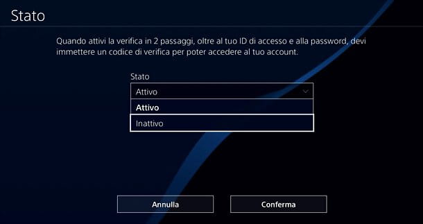 Cómo habilitar 2FA PS4