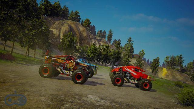 Monster Jam Steel Titans 2 - Review, racing cars flying again towards the next-gen