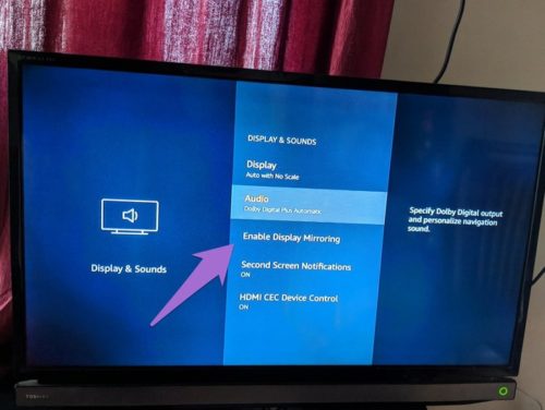 Comment diffuser l'écran de votre téléphone sur Fire TV Stick