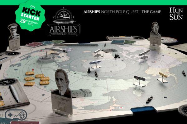 Dirigíveis: North Pole Quest | The Game, a campanha Kickstarter começará em 29 de setembro