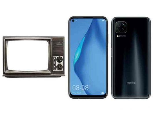 How to connect Huawei P40 Lite to TV