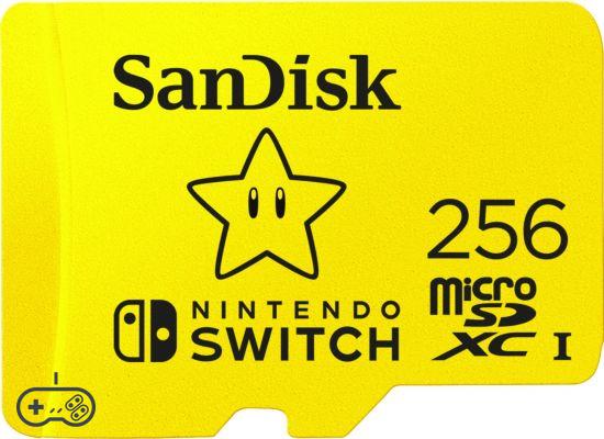 SanDisk - Examen de la Nintendo Switch Micro SD 256 Go