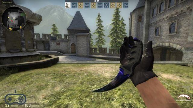 Como encontrar a faca no Counter-Strike: Global Offensive