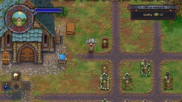 Graveyard Keeper - Review, le fossoyeur médiéval arrive également sur Switch