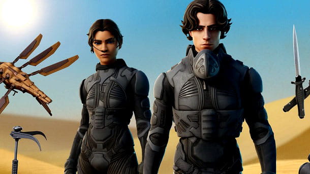 How to unlock Dune's Chani Kynes and Paul Atreides in Fortnite