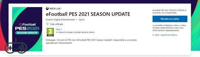 eFootball PES 2021 será una 