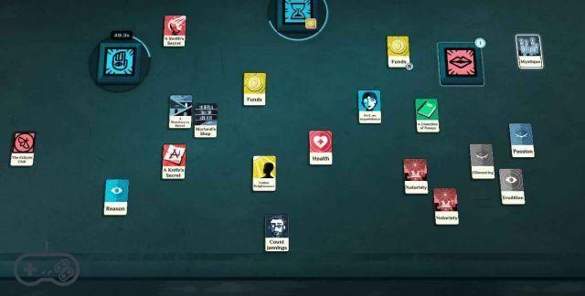 Cultist Simulator - revisión silenciosa del título de Wheather Factory