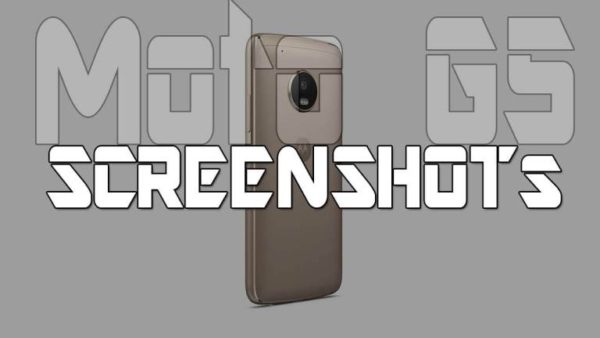 How to take a screenshot on the Moto G5 and Moto G5 Plus