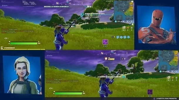 How to play Fortnite with two on the same PS4