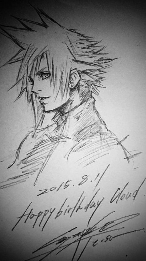 Happy Birthday Cloud Strife: Tetsuya Nomura