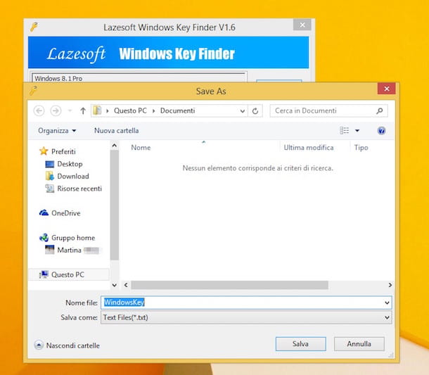 Cómo encontrar la clave de producto de Windows 8.1