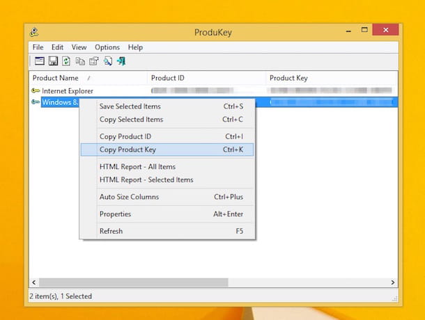 Comment trouver votre clé de produit Windows 8.1
