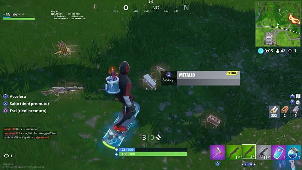 Comment construire sur Fortnite PS4