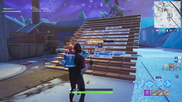 Cómo construir en Fortnite PS4