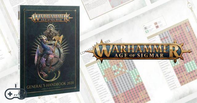 Warhammer Age of Sigmar: General's Handbook 2020 est maintenant disponible