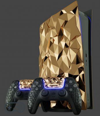 PlayStation 5: Caviar presents the “Golden Rock” version in real gold!