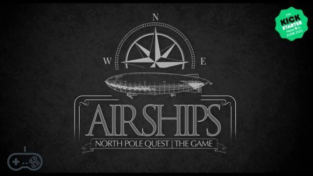 Airships: North Pole Quest - Max Pinucci title Kickstarter campaign started