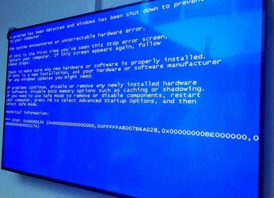 Écran bleu Windows 7, comment réparer