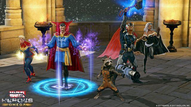 Revisión de Marvel Heroes Omega