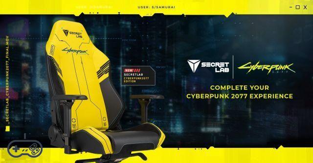 Cyberpunk 2077: Secret Lab présente la chaise de jeu à thème