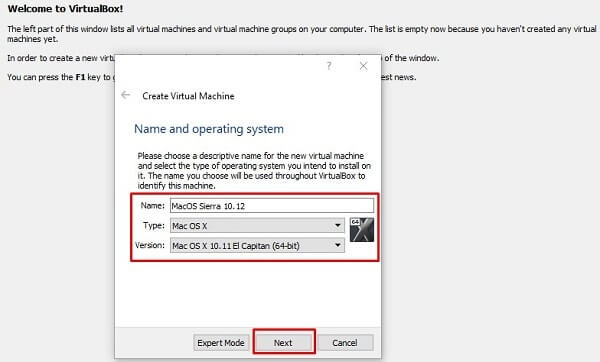 Comment installer MAC sur Windows à l'aide de Virtualbox