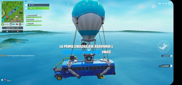 Cómo agradecer al conductor en Fortnite