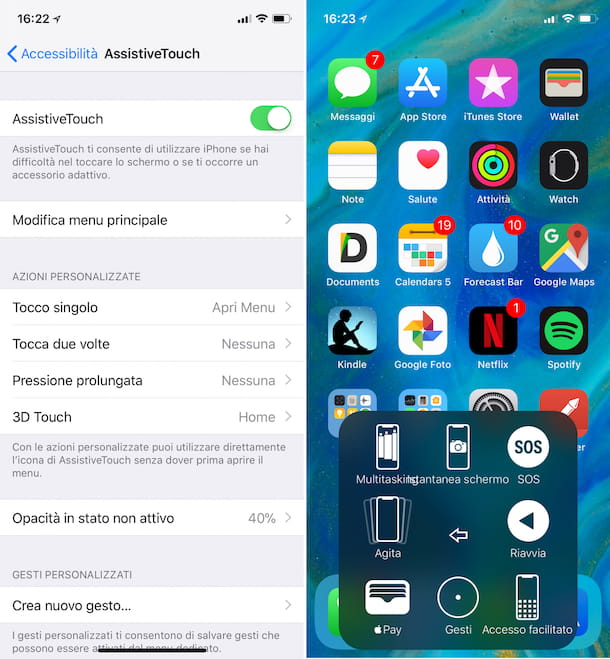 Como hacer una captura de pantalla iPhone X