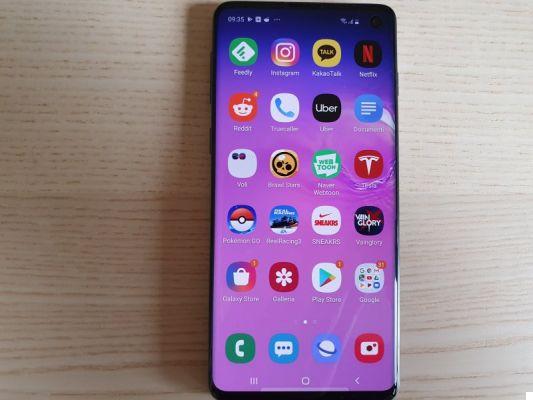 Samsung Galaxy S10, la critique