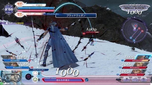 A crítica do Dissidia Final Fantasy NT