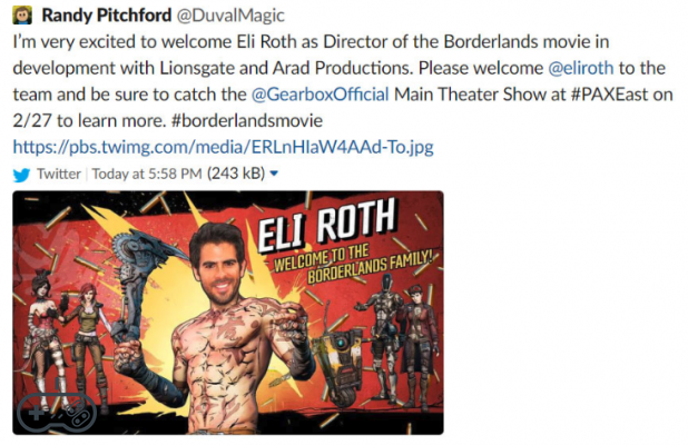 Borderlands: The Movie, Wrongly Revealed the Director's Name?