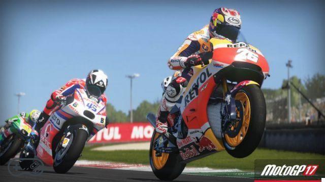 Gas hammer with MotoGP 17