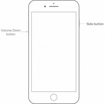 Réinitialisation matérielle iPhone 8 e iPhone 8 Plus (Venez tarif)