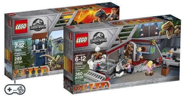 Jurassic World 2: from the movie on the big screen come the Lego sets!