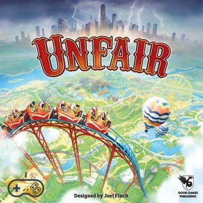 Unfair - Card game review by Joel Finch and CMON