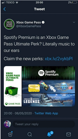 O Xbox Game Pass garantirá o Spotify Premium de graça por três meses?