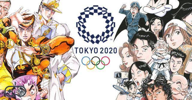 Tokyo 2020: on voit les affiches de Hirohiko Araki et Naoki Urasawa