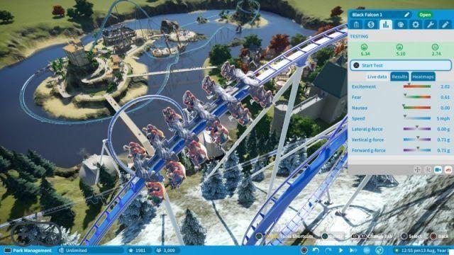 Planet Coaster: Console Edition, the review on PS4