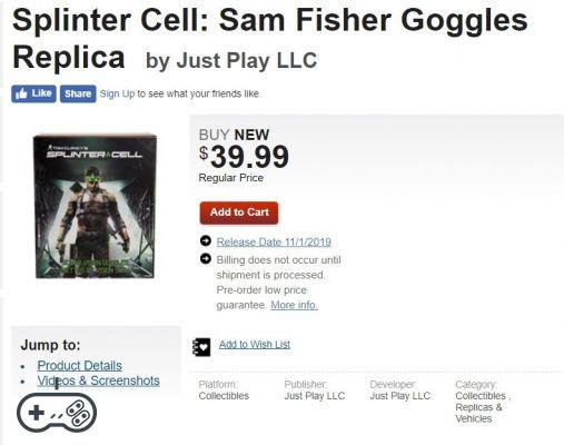Splinter Cell prêt à revenir? GameStop donne de l'espoir aux fans pour l'E3 2019