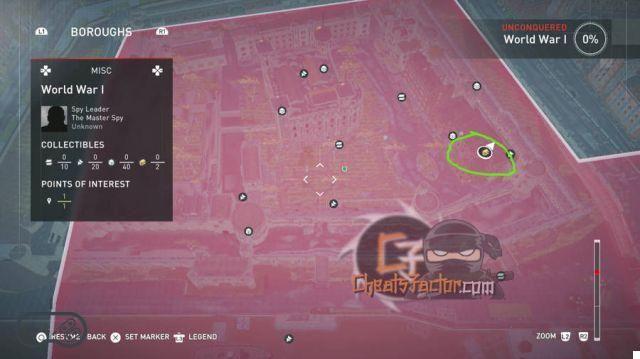 Mapas do baú do tesouro do Assassin's Creed Syndicate