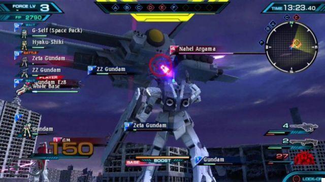 Pelea entre Gundam