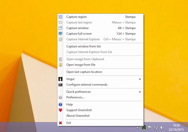 How to take a screenshot of Windows 8