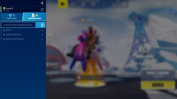 Comment ajouter des amis dans Fortnite