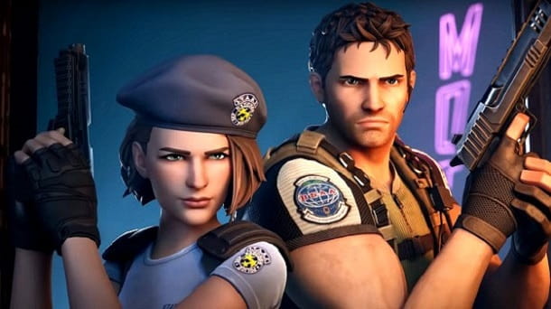 How to unlock Resident Evil Chris Redfield and Jill Valentine in Fortnite